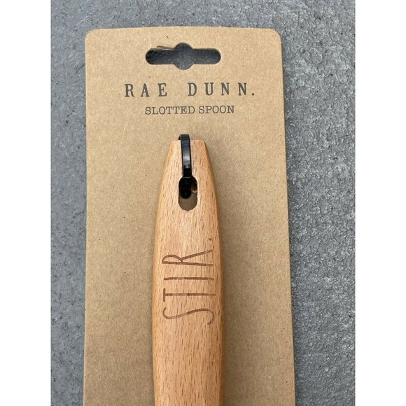 Rae Dunn Slotted Spoon Kitchen Utensils Stir Spoon #3301 - Picture 3 of 11
